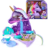 Unicorn Academy - Styling Kopf Spielset Wildstar, Einhorn-Styling-Kopf mit Zubehör, Spielset mit Baby-Einhörnern und Accessoires, für Kinder ab 4 Jahren, Tier, 4 Jahr(e), Mehrfarbig