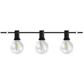 Dripio Solar-LED-Lichterkette, 10 Lampen, 1,5 W, warmweiß