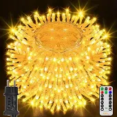 Dripio LED-Lichtschnur 40m, 400 warmweiße LEDs, IP44, Timer, 8 Modi, Fernbedienung