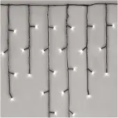 Dripio Eisregen-Lichtkette 2,5 m, 100 LEDs, kaltweiß, IP44, Erweiterung C