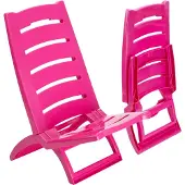 Gockowiak Outdorium TIRRENO Strandstuhl Pink - Leicht & Robust
