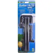 JBL Aquaristik und Terraristik JBL OutSet Spray 6023300 Wasserrücklauf-Set mit 2-teiligem Düsenstrahlrohr für A