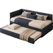 OEM Schlafsofa, Ausziehfunktion, Kompaktes Design, Grau