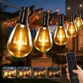 Dripio LED-Lichterkette 15m, 25+2 S11, IP45, dimmbar, 2200K, warmweiß