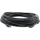 Kramer CA–UAM/UAF–35, 10,7 m, USB A, USB A, USB 2.0, 0,48 Gbit/s, Schwarz