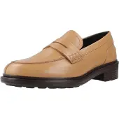 Geox Hellbraune Damen-Loafer Walk Pleasure 36