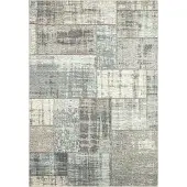 Kayoom Teppich "Visionary 131" rechteckig 8 mm Höhe Kurzflor, Vintage, Patchwork Muster, Modernes Muster