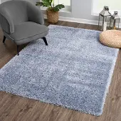 Sanat Hochflor-Teppich "Porto, auch als Läufer und in Rund erhältlich" rechteckig 45 mm Höhe Wohnzimmer, Langflor, Shaggy,weich