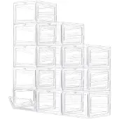 OEM Schuhaufbewahrungsboxen, stapelbar, staubdicht, 12pcs