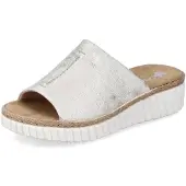 Merkloos Damen-Slipper mit flexibler Sohle und metallischem Finish