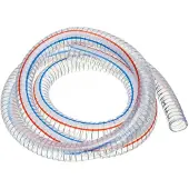 Merkloos 7/8 Zoll PVC-Saugschlauch, 2 Meter, verstärkt