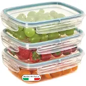 Snips , SnipsLock, Rechteckiger Mealprepboxen für die Aufbewahrung von Lebensmitt