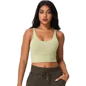 Yeaz Sporttop "Top GRACE", Kinder, Gr. L, grün, Obermaterial: 75% Nylon NY. 25% Elasthan EL., Tops Sporttop