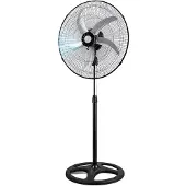 OEM Standventilator, höhenverstellbar, 3 Geschwindigkeitsstufen, schwarz