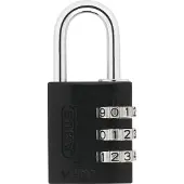 ABUS Zahlenschloss 145/30 in schwarz