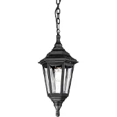 Elstead Lighting Elstead Kinsale Außen-Hängeleuchte E27 Schwarz IP44 Anti-Meerwasser