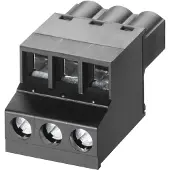 Siemens 6GK5980-1CB00-0BA5 Schraub-Klemmenblock für SCALANCE XB-000, 3-polig für Spannungsvers., AC/DC 24 V 6GK59801CB000BA5