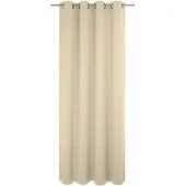 Wirth Vorhang "Trondheim B", beige (natur), B:132cm H:175cm, Chenille, Polyacryl, Gardinen, Vorhang