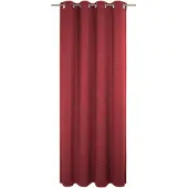 Wirth Vorhang "Trondheim B", rot, B:132cm H:375cm, Chenille, Polyacryl, Gardinen, Vorhang