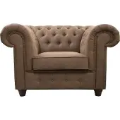 AEA Chesterfield Cambridge Sessel Fernseh Lounge Club Chair 1 Sitzer Polster Design
