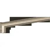 Keuco EDITION 400 Handtuchhalter, 1-armig, starr, 450 mm, 11520030000, Farbe: Bronze gebürstet