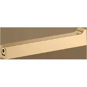 Keuco EDITION 11 Toilettenpapier-Ersatzrollenhalter, verdeckte Befestigung, 11163250000, Farbe: Messing gebürstet