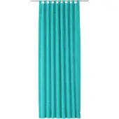 Wirth Vorhang "Trondheim 328 g/m2" Gr. 8, blau (türkis), B:172cm H:160cm, Chenille, Polyacryl, Gardinen, Vorhang