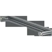 Keuco EDITION 400 Badetuchhalter, verdeckte Befestigung, 600 mm, 11501130600, Farbe: Schwarzchrom gebürstet