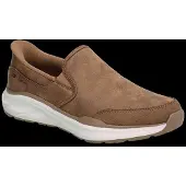 SKECHERS Slip-On Sneaker "EQUALIZER 6.0-ZORLO", Herren, Gr. 41, Textil, whiskey, Schuhe Slip-On Sneaker, Schlupfschuh, Halbschuh, Freizeitschuh, mit Memory Foam, Slip ins