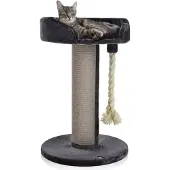 Canadian Cat Company CanadianCat Ontario, Katzenkratzbaum, Freistehend, Grau, Plüsch, Sisal, 20 cm
