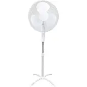 OEM Stehender Ventilator, 3 Geschwindigkeitsstufen, breite Oszillation, WEISS