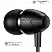 OEM In-Ear Kopfhörer, Kabelgebundene Verbindung, Dynamische Klangqualität, 606-80
