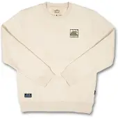 Bleubird - Vetta Crew - Pullover Gr L beige/weiß