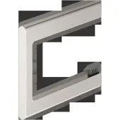 Keuco EDITION 400, Toilettenpapierhalter, schwenkbar, 11562050000, Farbe: Nickel gebürstet