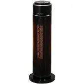 OEM Turmheizung, einstellbares Thermostat, Oszillationsfunktion, Schwarz 2000W（220-240V） 2 Heizmodi/Lüfter
