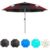 Sonstiges Angelschirm 360° Neigbar Strandschirm Sonnenschirm 180-260cm Picknick Camping