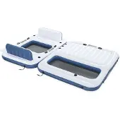 Bestway Hydro-Force Schwimmende Insel 2 stk. PVC Weiß und Blau