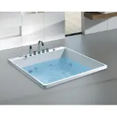 Xl Moebel Gmbh Wellnesspool Badewanne Whirlpool Blubberbad Badefass Erholungsbecken 135x135 cm
