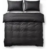 Royal Textile Sleeptime Satin Point Schwarz 200 x 220 cm