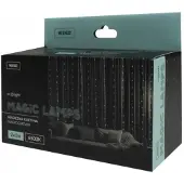 Eco-Light Magische Lichtervorhang, 200 LEDs, 2m x 1m, 6500K, DC 5V