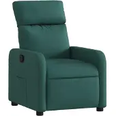 Syfax Massagesessel Dunkelgrün Stoff
