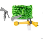 InnovaGoods Pack 8-in-1-Hochdruck-Wasserspritze mit Tank und Ausziehbarer Gartenschlauch