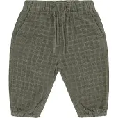 Minymo Pants Corduroy AOP w. Lining beetle (9090) 86