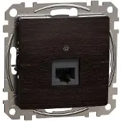 Schneider Electric Sedna Design RJ45 Kat.6 Wenge