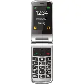 Beafon SL645, Klapphandy, Single SIM, 7,11 cm (2.8"), 3 MP, 1000 mAh, Schwarz, Silber
