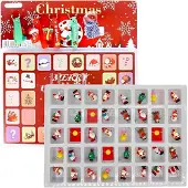 Nikcorp Adventskalender Schmuck Kreativset 24 Teile DIY Geschenk
