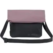 Vaude Umhängetasche Heka II 3 L erweiterbar, Schwarz Lila, Falttasche