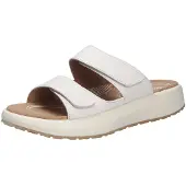 Joya Pantolette Vienna III White JY128A, Glattleder, Senso-Sohle 42