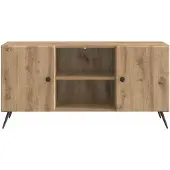 vidaXL TV-Schränk 102 x 34,5 x 50 cm Artisan-Eiche Holzwerkstoff