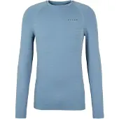 Falke Herren Langarmshirt Maximum Warm blue steel (6958) M